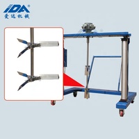 Agitatore per serbatoio IBC 1000L miscelatore per vernice ad aria serbatoio IBC miscelatore penumatico miscelatore telescopico ad alta velocità a basso prezzo