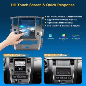 Autoradio Android 12,1 pouces pour Nissan Patrol 2010- Écran tactile IPS, Apple CarPlay sans fil, DSP, GPS, lecteur multimédia, autoradio - Product Image 3
