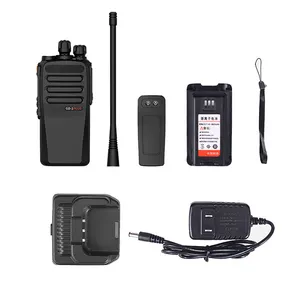 Walkie-talkie de largo alcance, 5 km, con antena, radio bidireccional, 5W/10W, inalámbrico, resistente al agua, venta al por mayor