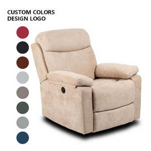 LEYNVO Modern Minimalist Style Single Power Recliner Set Furniture Living Room Lay Down Chair D-C037 Power Recliner D-C037 - Product Image 1