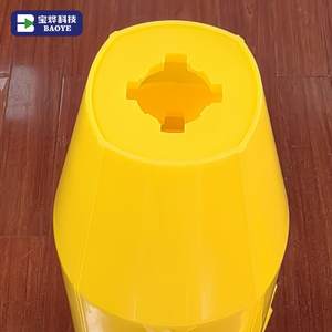 ป้ายเตือนพื้นเปียกดีไซน์รูปเปลือกกล้วย <span class=keywords><strong>ทำ</strong></span>จากพลาสติก รูปทรงกรวย มองเห็นได้รอบทิศทาง เพื่อความปลอดภัยบนท้องถนน - Product Image 4