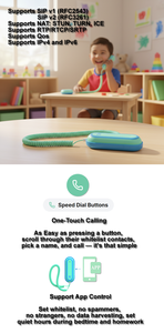 Téléphone SIP WiFi <span class=keywords><strong>de</strong></span> bureau sans fil 2.4G 5G double bande WiFi 6, téléphone VoIP avec 1 <span class=keywords><strong>compte</strong></span> SIP, voix HD, codec Opus KS20 - Product Image 5