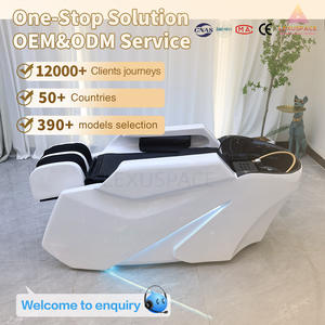 Nouveau design Chaise à shampoing avec bol et tête Lit spa avec ensemble complet de système de massage par airbag - Product Image 2