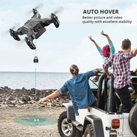Avion RC pliable 4DRC V2 avec caméra WiFi, maintien d'altitude, mini avion acrobatique, jouets volants d'intérieur, drone télécommandé