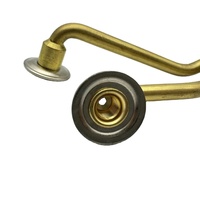 Vástago de válvula de neumático de tubo de autobús y camión de Metal serie de goma de butilo Natural Válvula de camión de latón