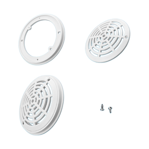 Plaque de finition en plastique pour entrée de piscine, anneau décoratif pour raccord de retour de piscine, cache décoratif pour buse de jet d'eau pour un aspect fini - Product Image 1