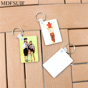 Llaveros de MDF para Sublimación de Doble Cara, Ecológicos, de 3mm de Grosor, Varios Tamaños/Formas, Impresión por Transferencia Térmica, DIY - Product Image 5