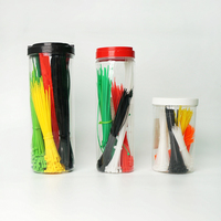 Attaches-câbles en nylon, lot en baril, serre-câbles autobloquants en plastique pour la fixation de fils et câbles