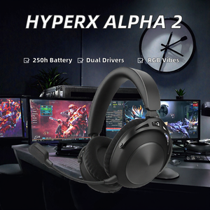 Auriculares Inalámbricos para Juegos HyperX <span class=keywords><strong>Cloud</strong></span> <span class=keywords><strong>Alpha</strong></span> 2 Over-Ear |   250 Horas de Duración de la Batería |   Controlador de Doble Cámara de 53 mm |   para 2.4GHz | - Product Image 2