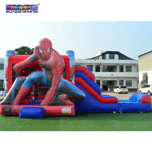 2023 핫 세일 탄력 하우스 Inflatables 스파이더 맨 콤보 파티 점퍼에 대 한 점프 성