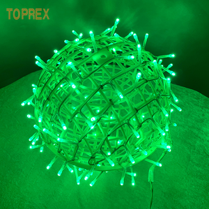 Ticari açık asılı ağaç lamba bakır <span class=keywords><strong>LED</strong></span> 3D süsler topları noel ışıkları IP65 su geçirmez özelleştirilebilir renkler 3-Year - Product Image 6