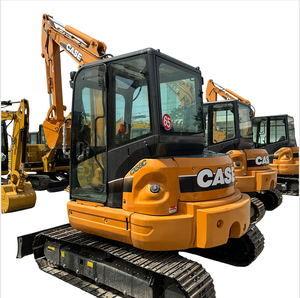 Miniexcavadora Usada CASE CX58C CX55B CX75, Excavadora de Orugas de 5.8 Toneladas, Económica y en Buen Estado - Product Image 1