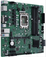Motherboard Komersial Micro-ATX Pro B660M-C D4-CSM untuk Intel Generasi ke-12, PCIe 4.0, 2x Slot M.2, USB 3.2 Depan, SATA untuk Desktop