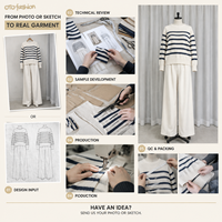 Pull en tricot rayé pour femme, col rond, manches longues, coupe ample, pull décontracté pour femme
