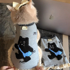 Cute <b>dog</b> vest, dropshipping available, thin and anti-shedding <b>for</b> <b>small</b> <b>dogs</b>, Teddy <b>dogs</b>, spring and summer pet <b>clothes</b> <b>for</b> - Product Image 2