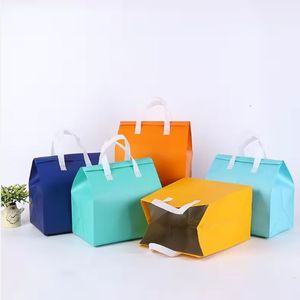 Wholesale Custom Printed Nonwoven <strong>Cooler</strong> Tote Bag Laminated PP <strong>Material</strong> - Product Image 1