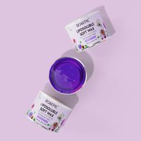 Logotipo personalizado 368G Lavanda Miel Depilación Cera suave liposoluble Depilación indolora Cera depilatoria para cara Piernas