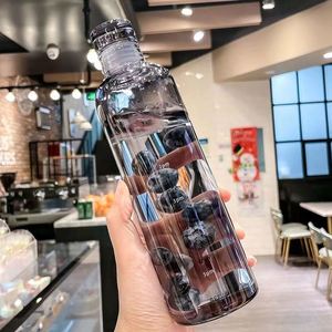 Botellas Personalizadas con Degradado de Color, 500 ml, 700 ml, Resistentes a Caídas y Altas Temperaturas, Botella de Plástico a Prueba de Fugas, Vaso para Agua - Product Image 5