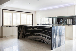 White Vein Brazilian Copacabana <strong>Granite</strong> Black Horse <strong>Granite</strong> Big <strong>Slabs</strong> 600 X 600mm Black <strong>Granite</strong> Tiles - Product Image 2