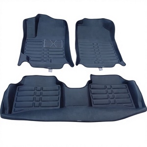 Tapis de sol de voiture en Pvc à deux rangées, pressuré à chaud, de haute qualité, spécial, pour Kia <span class=keywords><strong>Sonic</strong></span> 2020 — 2022, nouveau Design - Product Image 1