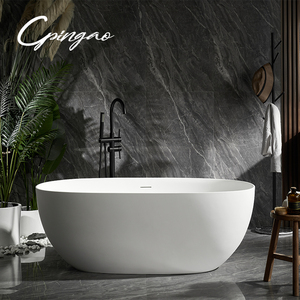 <span class=keywords><strong>Baignoire</strong></span> autoportante moderne en résine <span class=keywords><strong>de</strong></span> pierre/<span class=keywords><strong>baignoire</strong></span> à surface solide/<span class=keywords><strong>baignoire</strong></span> autoportante <span class=keywords><strong>de</strong></span> grande taille <span class=keywords><strong>de</strong></span> 63 pouces pour <span class=keywords><strong>salle</strong></span> <span class=keywords><strong>de</strong></span> bains - Product Image 1