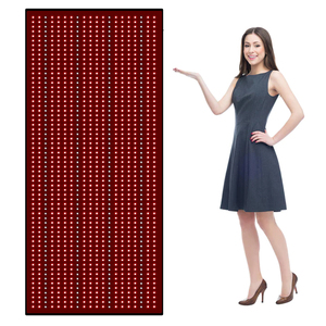 Couverture de soin corporel à lumière rouge pliable professionnelle pour institut de beauté, 1280 LED 660nm 850nm, portable, 180x80cm, pour usage domestique et en salon - Product Image 1
