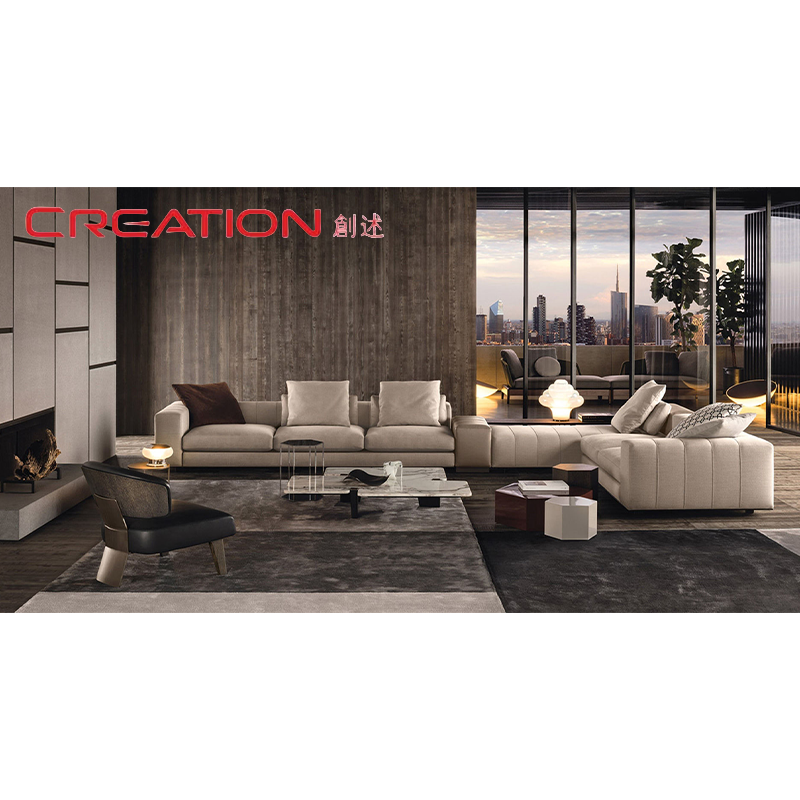 Luxury Modern Sectional Sofa Set for
