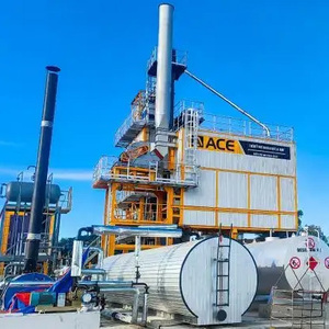 Centrale d'asphalte stationnaire ACE Group BAP240 240t/h - Alimentée par moteur, certifiée CE ISO, haute capacité pour les autoroutes nationales Mega - Product Image 1