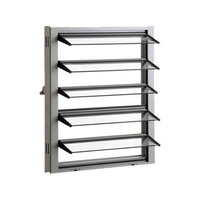 Volets extérieurs, cadres de jalousies, persiennes, volets en verre sur mesure, volets fixes en aluminium, volets coupe-vent en verre pour fenêtres