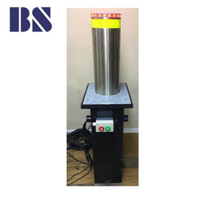 Barriera di Traffico Pneumatica Telescopica Completamente Automatica Retrattile in Acciaio Inox di Grado Diamante Riflettente per Parcheggi Esterni - Product Image 3