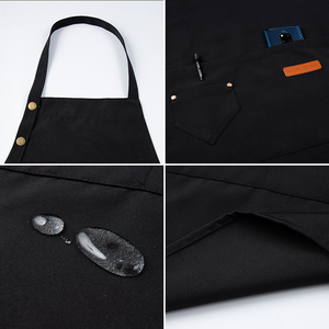 Uniforme de directeur de restaurant pour femmes tabliers de Salon coiffure étanche cuisine tablier de travail personnalisé - Product Image 4