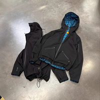 Blouson Bomber Homme Personnalisé OEM/ODM de Haute Qualité, Réversible, Imperméable, Coupe-Vent, Entièrement Zippé, à Carreaux, pour l'Hiver et l'Extérieur