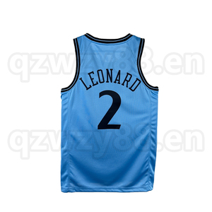 Vente en gros LA pour maillots de basket-ball de qualité supérieure, uniformes <span class=keywords><strong>PAUL</strong></span> LEONARD GEORGE, imprimés par transfert thermique, respirants, grandes tailles pour hommes - Product Image 4