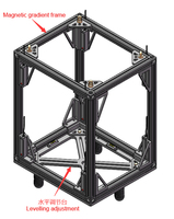 Capteur magnétomètre triaxial à fluxgate à sortie analogique, série HSF100, 12-15VDC, bande passante DC-1KHz pour la prospection géophysique