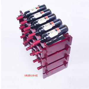 Wooden Wine <b>Rack</b> 30 39 Bottle Capacity Solid Wood Display Stand For Home <b>Kitchen</b> - Product Image 3