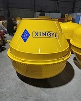 Mini mélangeur rapide de béton de casserole de remorquage malaxeur de ciment moteur de pompe de construction PLC 500l mélangeur de béton de moteur diesel d'essence