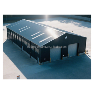 Nave Prefabricada de Acero, Taller Prefabricado, Unidades de Almacenamiento, Kits de Naves con Estructura de Postes - Product Image 3