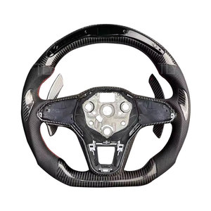 Volant de course personnalisé en fibre de carbone LED pour VW MK8 GTI Scirocco <span class=keywords><strong>Polo</strong></span> GTS <span class=keywords><strong>R</strong></span> <span class=keywords><strong>Line</strong></span> 2018 <span class=keywords><strong>2019</strong></span> 2020 2021 2022 2023 2024 - Product Image 1
