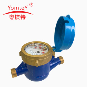 YomteY Water Meter Multi Jet Brass Threaded 15 20 25mm For Residential Use - Product Image 1