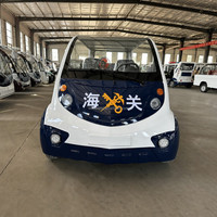 Véhicule de patrouille électrique certifié CE avec benne de chargement étendue 1,6 m 72 V 100 Ah pour chantier de construction