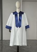 Robes de chœur brodées avec étole, chasubles de chœur, tenues de cérémonie religieuse