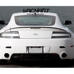 Diffuseur de pare-chocs arrière en Fiber de carbone sèche 2006 à 2009 Aston Martin V8 <span class=keywords><strong>Vantage</strong></span> <span class=keywords><strong>V2</strong></span>-Style, kit de carrosserie pour Aston Martin V8 diffuseur arrière - Product Image 1