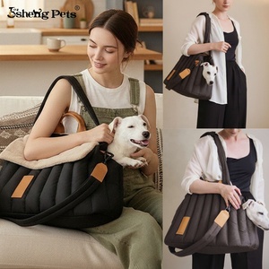 Bolsa de Transporte <span class=keywords><strong>para</strong></span> Perros Pequeños, Impermeable, Térmica, Resistente, con Forro de Felpa Extraíble, Bolso de Viaje Portátil <span class=keywords><strong>para</strong></span> Cachorros - Product Image 2