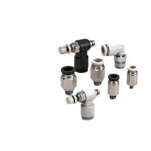 Miniature Pneumatic <b>Quick</b> Connect Coupling External Thread Straight Through PC4 M5C PL4 M3 Air Hose <b>Connector</b> Copper Plated - Product Image 2