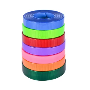 Strap Webbing Belt Slings Tpu Soft Pvc Coated Tubular Herringbone Nylon Printed Accept Custom - Made 10 Yards Trade Order 1-3mm