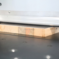 Sierra de Panel CNC Automática HICAS HC280 HC330 con PLC Delta, Servocontrol Inovance y Mesa Deslizante para Corte de Tableros