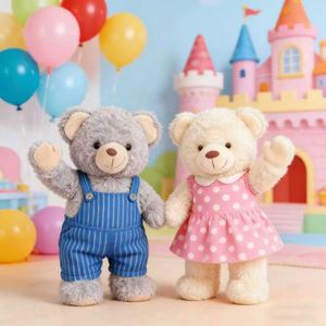 ตุ๊กตาหมีนุ่มพิเศษพร้อมเสื้อปักโลโก้ตามสั่งได้หลากหลายสี เหมาะสำหรับเป็นของขวัญวันเกิดหรือใช้ในการส่งเสริมแบรนด์ - Product Image 2