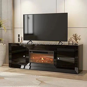 2022 Top vendeur meuble TV miroir sépia de haute qualité avec cheminée décoration de la maison meubles miroir Cheminee Kamin haard - Product Image 6