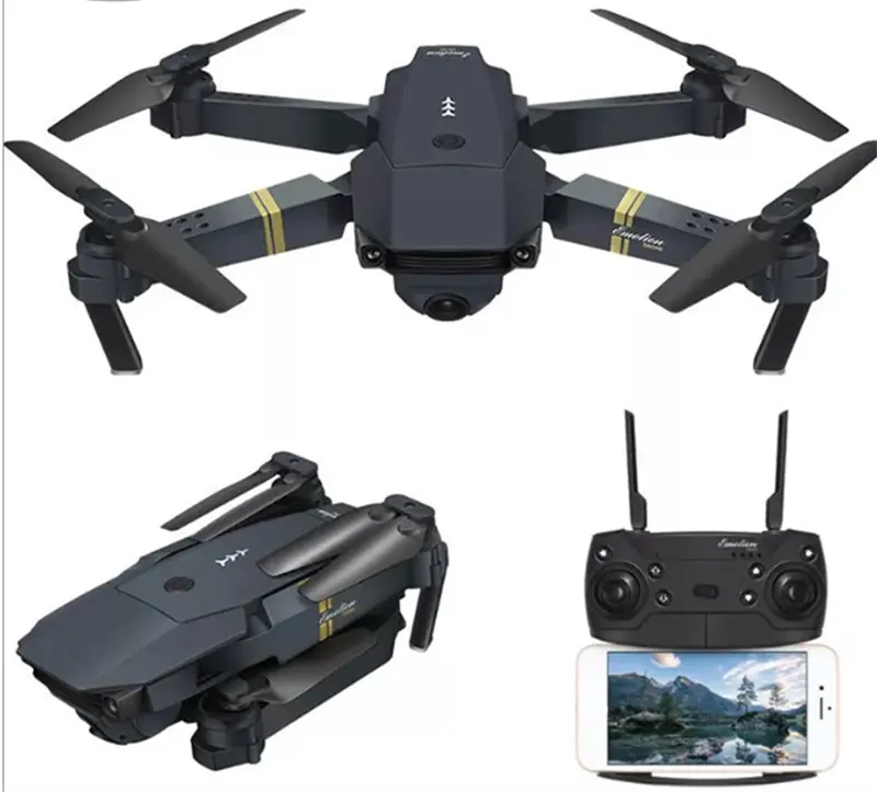 2022 E58 Long Range Remote Control 4K WiFi Quadcopter Folding Mini Cheap Drone