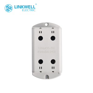 2 cực phân phối điện Din Rail gắn 750V thiết bị đầu cuối kết nối điện 750V cao hiện tại nhôm khối thiết bị đầu cuối - Product Image 2